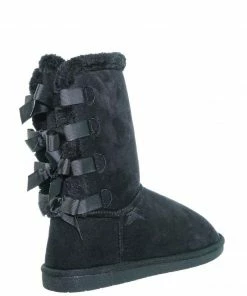 SBW Shoes Ann 34 Women's Faux Fur Bowtie Shearling Boot 21 SBW Shoes Ann 34 Women's Faux Fur Bowtie Shearling Boot