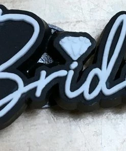 Bride Rubber Shoe Charms
