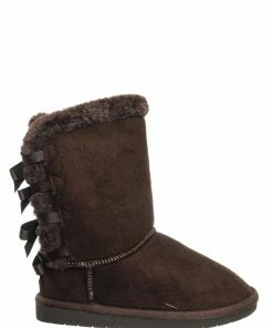 SBW Shoes Ann 34 Women's Faux Fur Bowtie Shearling Boot 13 SBW Shoes Ann 34 Women's Faux Fur Bowtie Shearling Boot