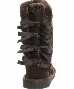 SBW Shoes Ann 34 Women's Faux Fur Bowtie Shearling Boot 14 SBW Shoes Ann 34 Women's Faux Fur Bowtie Shearling Boot