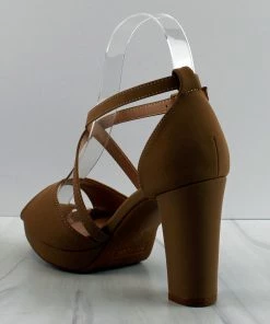 Top Moda Women's Asia-75 Womens Strappy Heel Open Toe Sandals