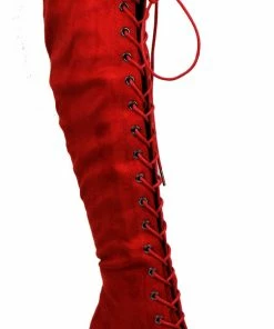 Forever Camila 48 Womens Lace Up Chunky Heel Thigh High Heeled Boots Women's 24 Forever Camila 48 Womens Lace Up Chunky Heel Thigh High Heeled Boots Women's