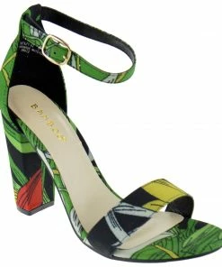 Bamboo LIQUIDATIONS! Frenzy 92 Women's Frenzy 92 Womens Chunky Platform Dress Sandals