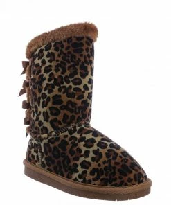 SBW Shoes Ann 34 Women's Faux Fur Bowtie Shearling Boot 15 SBW Shoes Ann 34 Women's Faux Fur Bowtie Shearling Boot