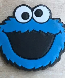 Cookie Monster Sesame Street Rubber Shoe Charms