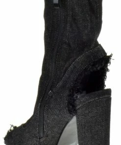 Forever Sherry-15 Womens Peep Toe Chunk Heel Bootie 8 Forever Sherry-15 Womens Peep Toe Chunk Heel Bootie