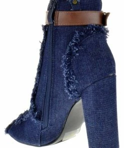 Forever Sherry 10 Open Pointed Toe Ankle Bootie