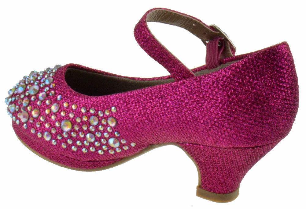 Link Dana 58K Girl's Rhinestone Mary Jane Dress Pumps 6 Link Dana 58K Girl's Rhinestone Mary Jane Dress Pumps