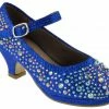 Link Dana 58K Girl's Rhinestone Mary Jane Dress Pumps