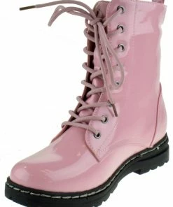 Shoe Dezigns Declyn 01 Womens Patent 2 Color Lace Combat Boots 51 Shoe Dezigns Declyn 01 Womens Patent 2 Color Lace Combat Boots