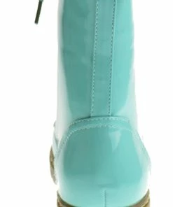 Shoe Dezigns Declyn 01 Womens Patent 2 Color Lace Combat Boots 56 Shoe Dezigns Declyn 01 Womens Patent 2 Color Lace Combat Boots