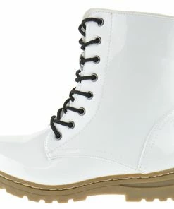 Shoe Dezigns Declyn 01 Womens Patent 2 Color Lace Combat Boots 60 Shoe Dezigns Declyn 01 Womens Patent 2 Color Lace Combat Boots