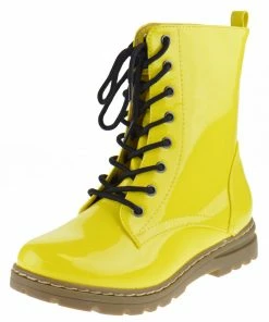 Shoe Dezigns Declyn 01 Womens Patent 2 Color Lace Combat Boots 42 Shoe Dezigns Declyn 01 Womens Patent 2 Color Lace Combat Boots