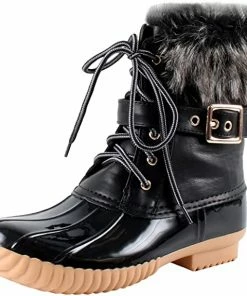 Nature Breeze Women's Boots Duck-01 Womens Insulated Mid Calf Boot