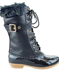 Forever Duck 10K Girls Knee High Rain Duck Boot