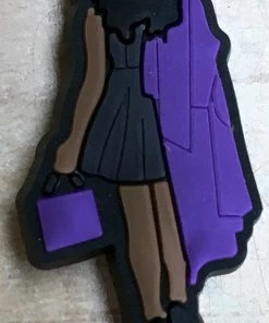 Graduation Cap And Gown Rubber Shoe Charms