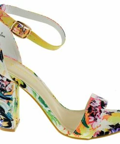 Bamboo LIQUIDATIONS! Frenzy 92 Women's Frenzy 92 Womens Chunky Platform Dress Sandals