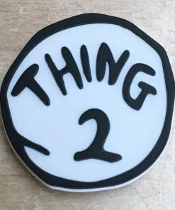 Thing 2 Rubber Shoe Charms