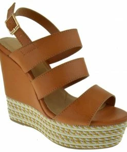 Bamboo Choice 56 Women's Platform Wedge Sandals