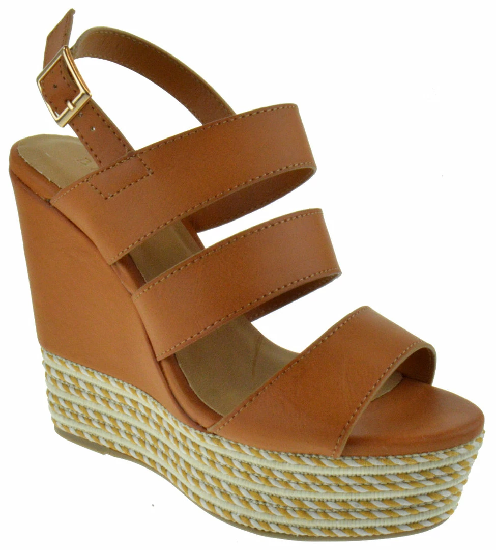 Bamboo Choice 56 Women's Platform Wedge Sandals 1 Bamboo Choice 56 Women's Platform Wedge Sandals