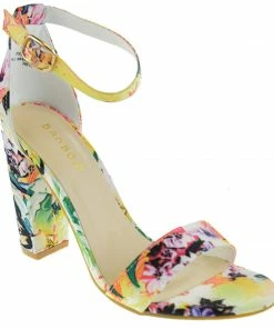 Bamboo LIQUIDATIONS! Frenzy 92 Women's Frenzy 92 Womens Chunky Platform Dress Sandals