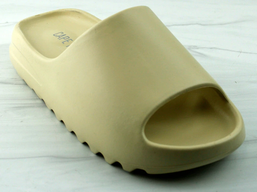 Cape Robin Festive Womens Casual Horizontal Grooved Outsole Slides Women's 19 Cape Robin Festive Womens Casual Horizontal Grooved Outsole Slides Women's