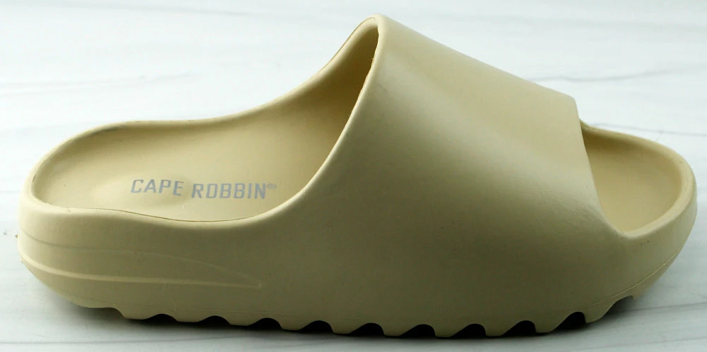 Cape Robin Festive Womens Casual Horizontal Grooved Outsole Slides Women's 20 Cape Robin Festive Womens Casual Horizontal Grooved Outsole Slides Women's