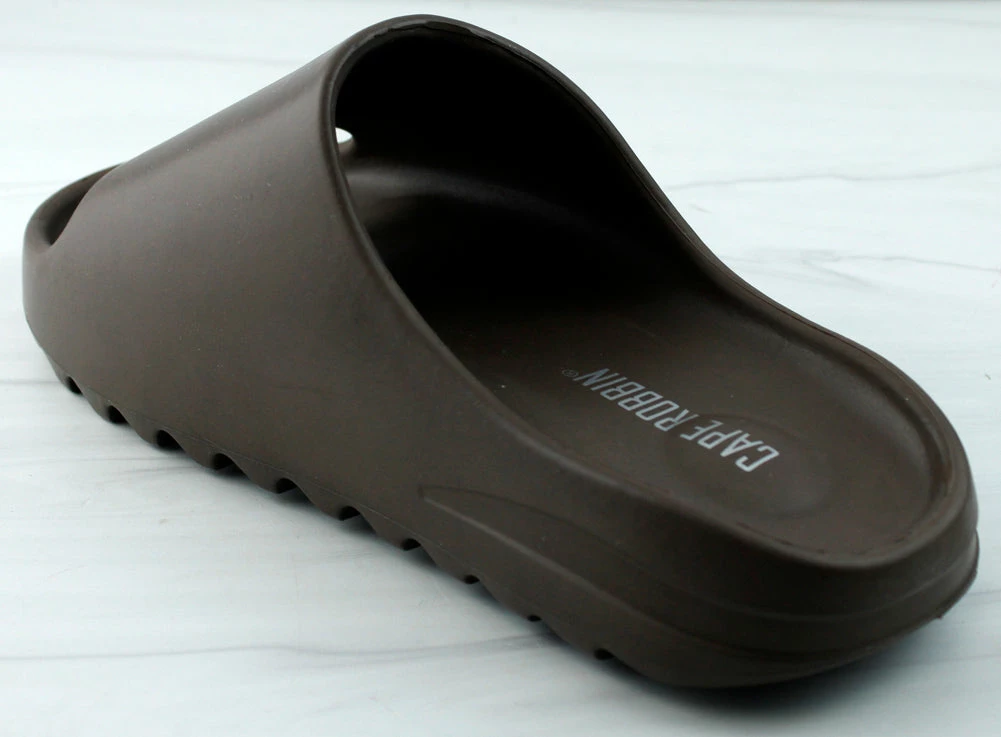 Cape Robin Festive Womens Casual Horizontal Grooved Outsole Slides Women's 24 Cape Robin Festive Womens Casual Horizontal Grooved Outsole Slides Women's