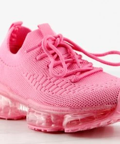 Link Girl's Flow 19K Little Girls Flyknit Lace Up Athletic Sneakers