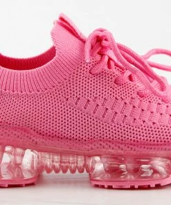 Link Girl's Flow 19K Little Girls Flyknit Lace Up Athletic Sneakers