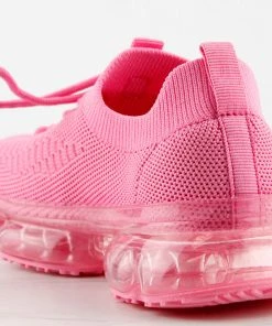 Link Girl's Flow 19K Little Girls Flyknit Lace Up Athletic Sneakers