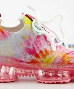 Link Girl's Flow 19K Little Girls Flyknit Lace Up Athletic Sneakers