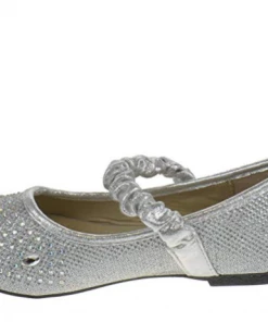 Lucita Fu 037 Km Little Girl's Rhinestone Ballet Glitter Flats