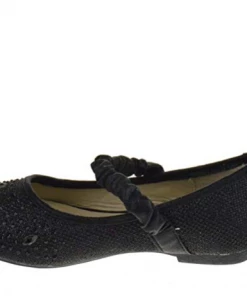 Lucita Fu 037 Km Little Girl's Rhinestone Ballet Glitter Flats