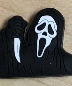 Scream Rubber Shoe Charms