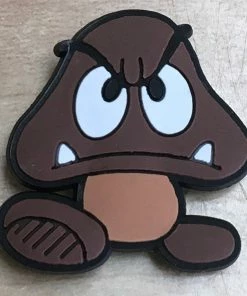 Goomba Super Mario Rubber Shoe Charms