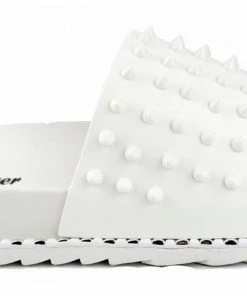 Forever Goth 36 Womens Spike Embellished Upper Band Slip On Sandals