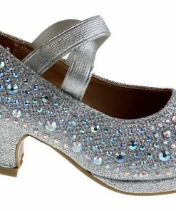 Shoe Dezigns Ivy 20k Girls Rhinestone Embellished Cross Strapped Heels 16 Shoe Dezigns Ivy 20k Girls Rhinestone Embellished Cross Strapped Heels