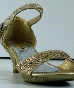 Lucita Jan14km Girls Rhinestone Embellished Dress Heel LIQUIDATIONS!