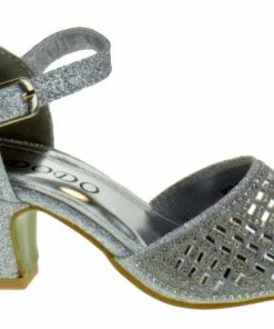 Lucita Girl's K20 003KM Little Girls Rhinestone Sandals