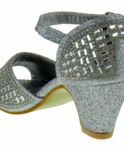 Lucita Girl's K20 003KM Little Girls Rhinestone Sandals