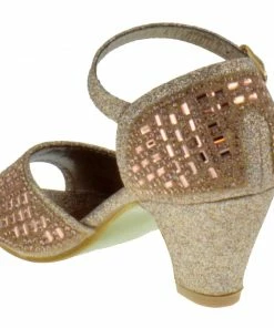 Lucita Girl's K20 003KM Little Girls Rhinestone Sandals