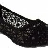 Lucita KD-12km Girl's Mesh Rhinestone Ballerina Flats