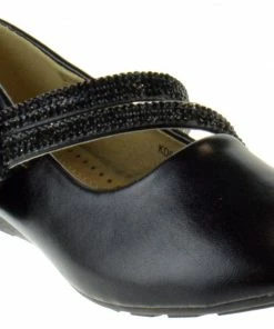 Lucita KD01-002KM Rhinestone Girl's Strappy Dress Sandals