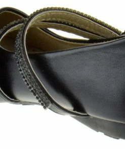 Lucita KD01-002KM Rhinestone Girl's Strappy Dress Sandals