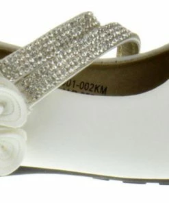 Lucita KD01-002KM Rhinestone Girl's Strappy Dress Sandals