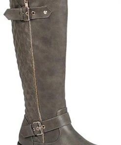 Forever Mango 21 Women's Quilted Riding Boots