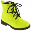 SBW Shoes Martini 1K Girl's Patent Combat Boots