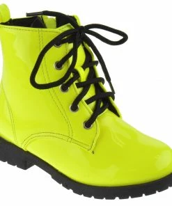 SBW Shoes Martini 1K Girl's Patent Combat Boots