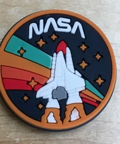 NASA Rubber Shoe Charms